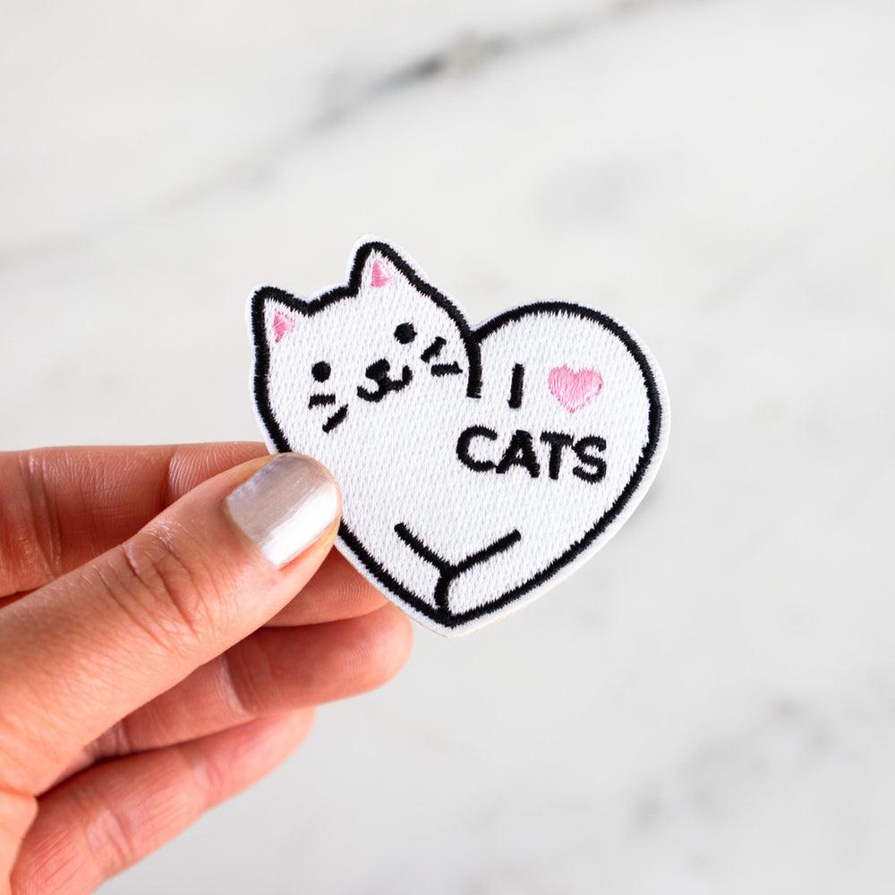 I Love Cats Patch