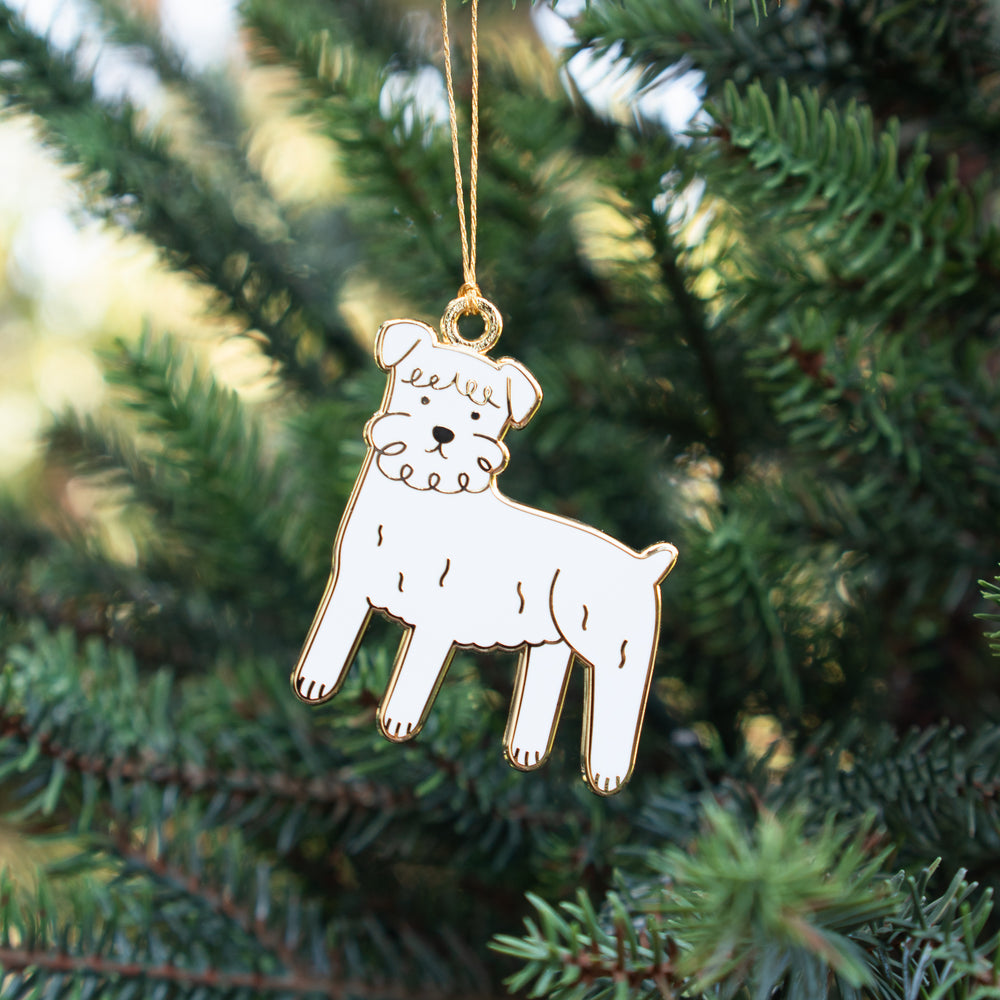 Schnauzer Dog Ornament