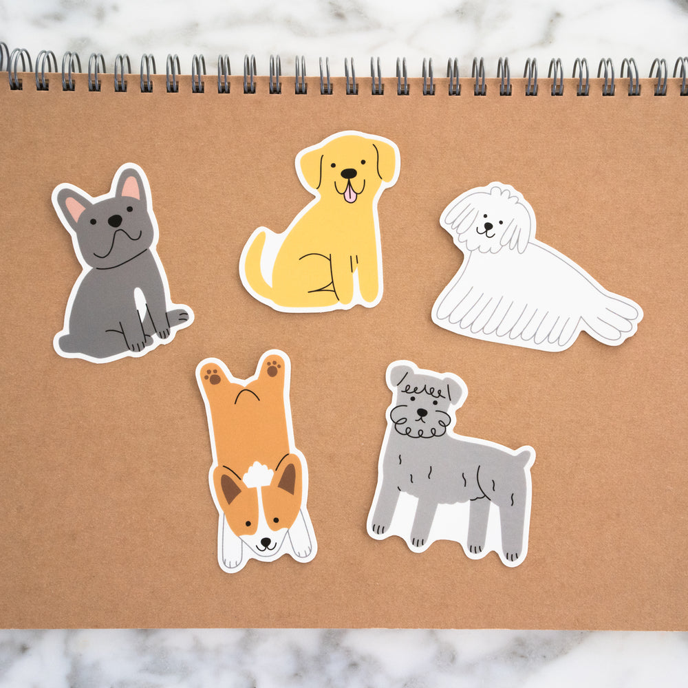 Matte Dog Stickers