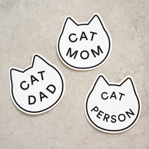 Cat Parent Stickers
