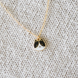 Tux Kitty Necklace