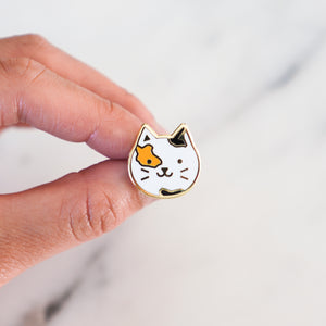 Tortie Kitty Pin