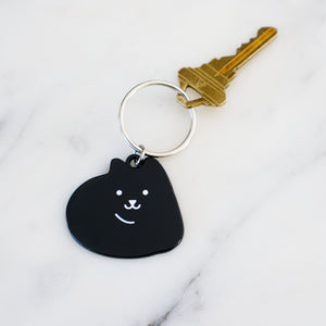 Blob Cat Keychain