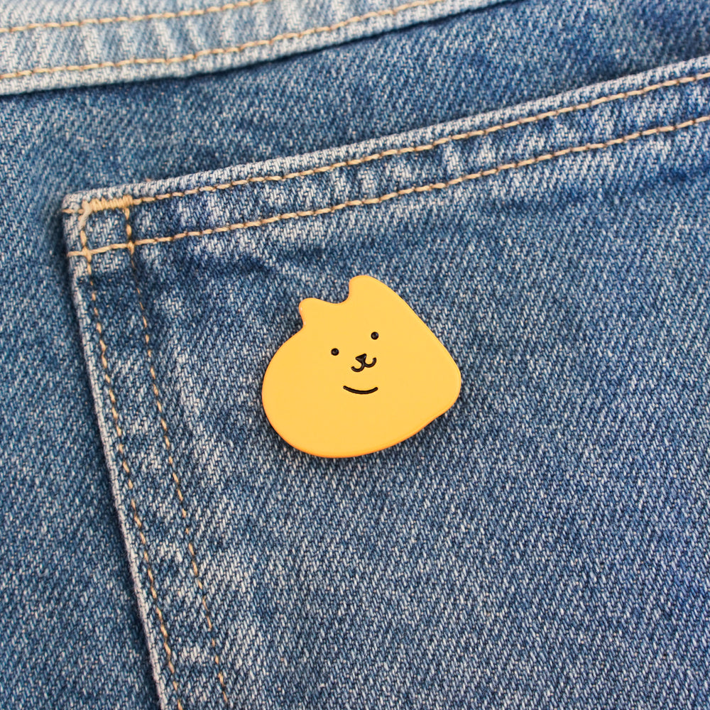 Blob Cat Pin