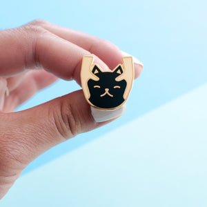 
            
                Load image into Gallery viewer, Cat Emoji Pin
            
        