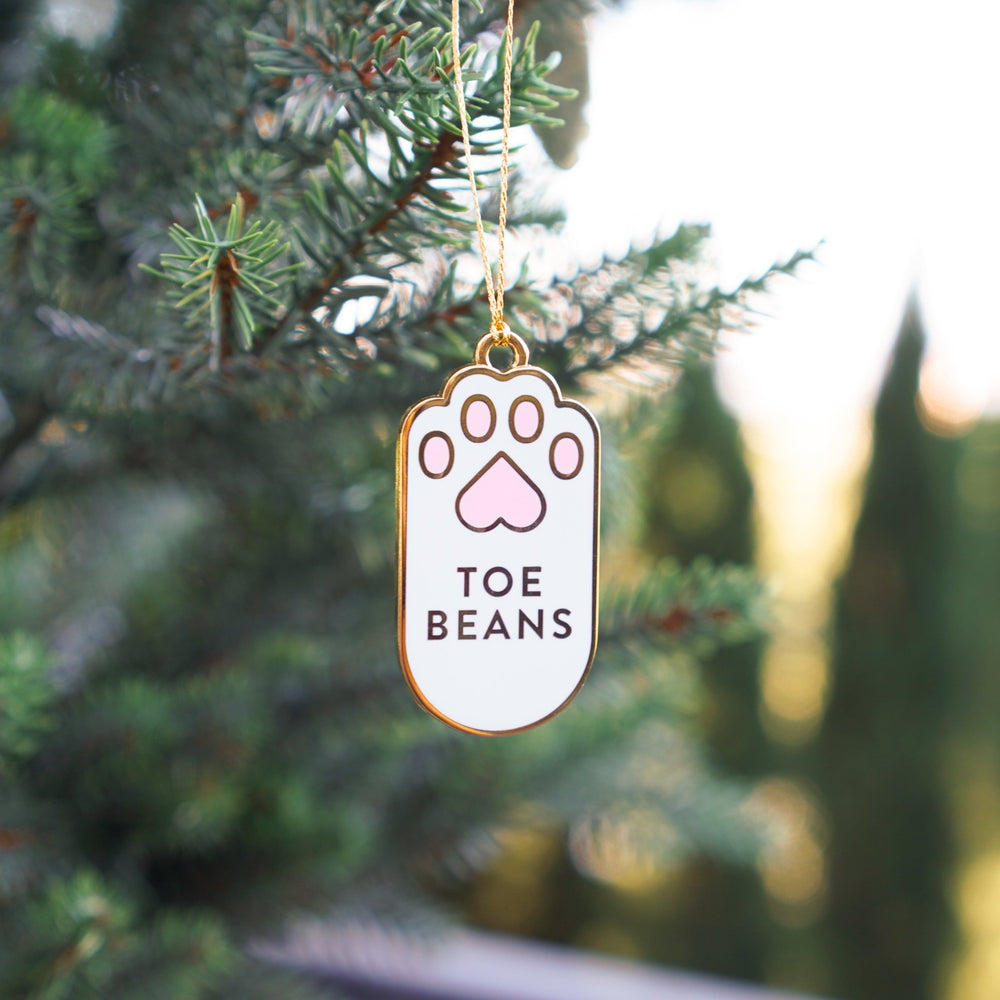 Toe Beans Ornament