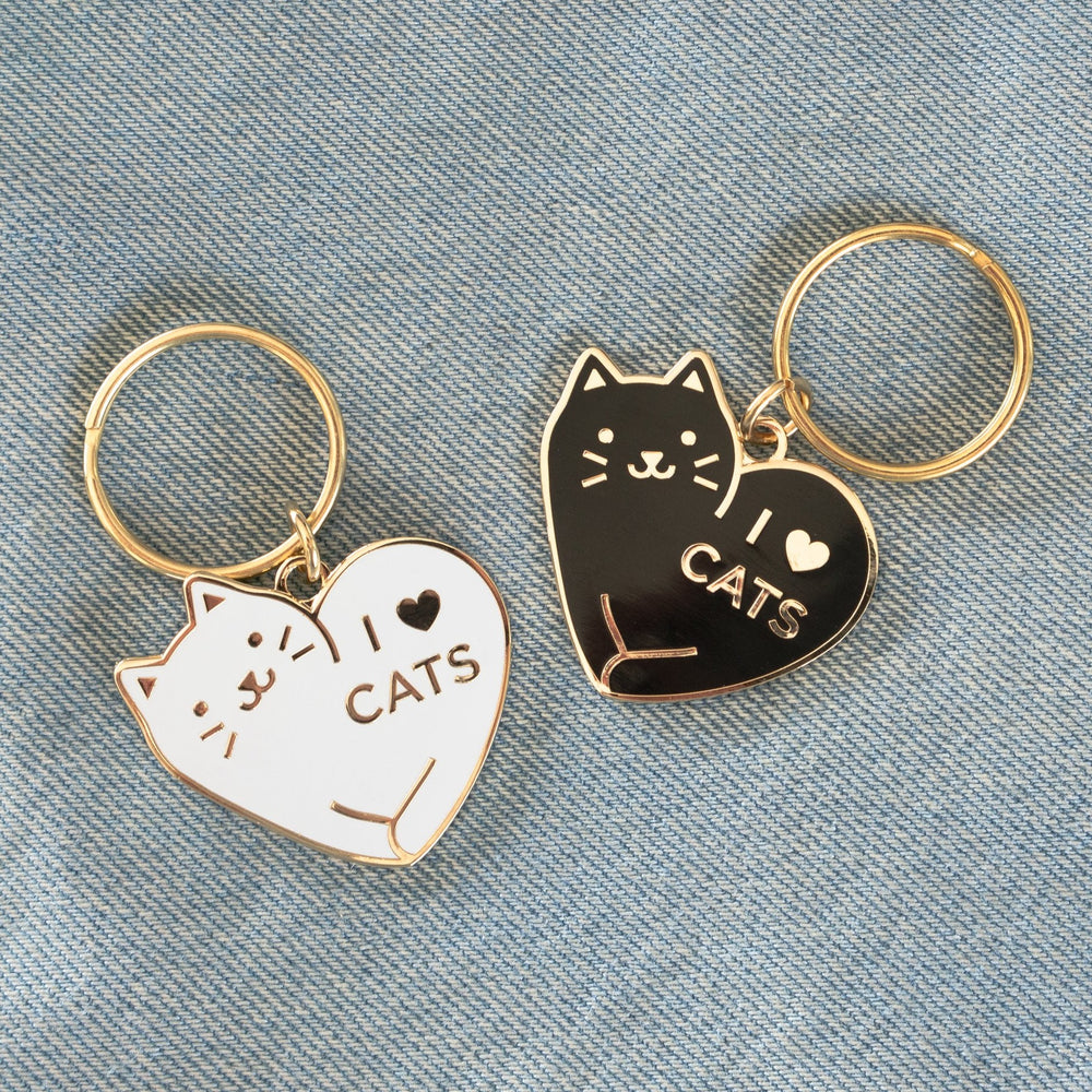 
            
                Load image into Gallery viewer, I Love Cats Keychains
            
        