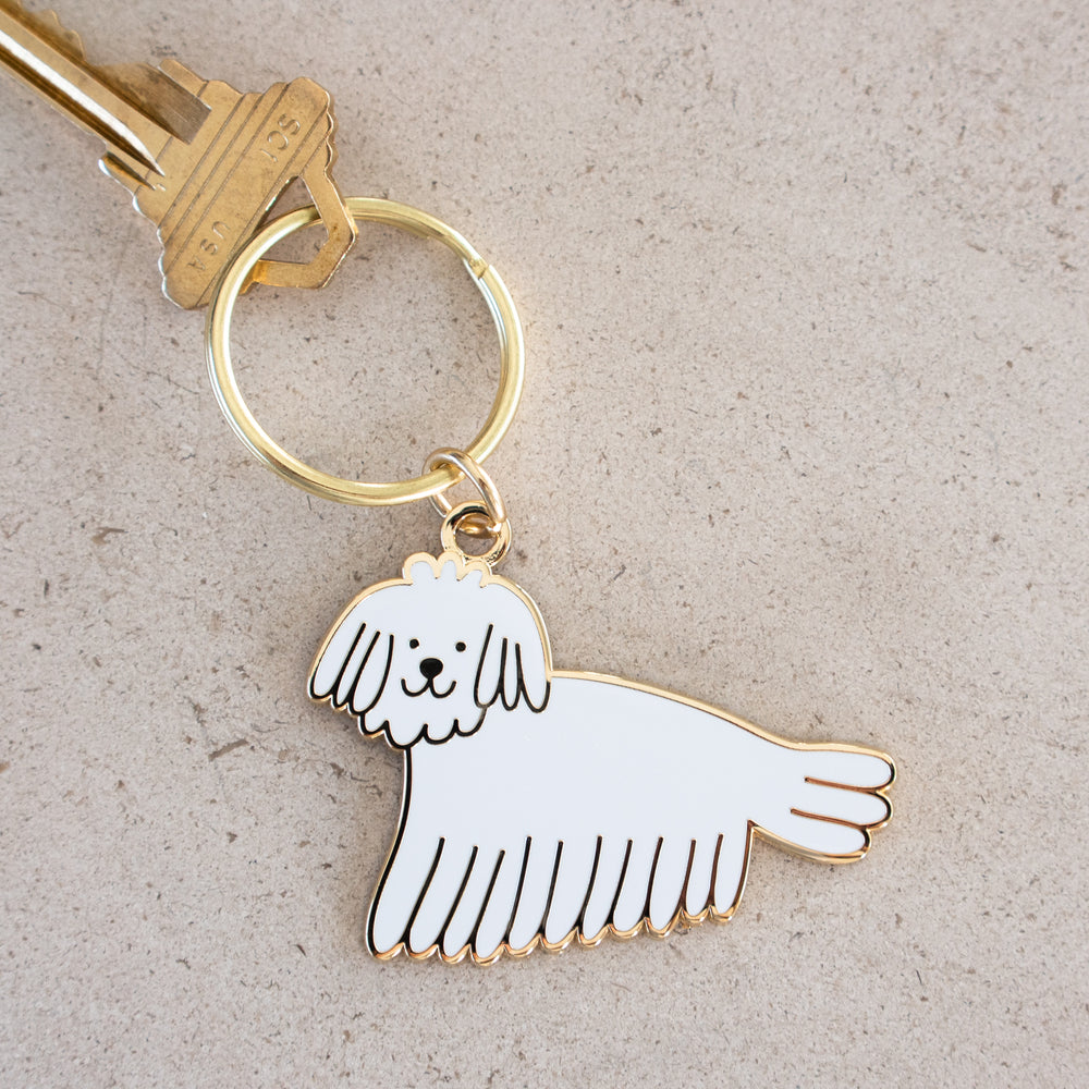 
            
                Load image into Gallery viewer, Sheep Dog Keychain
            
        