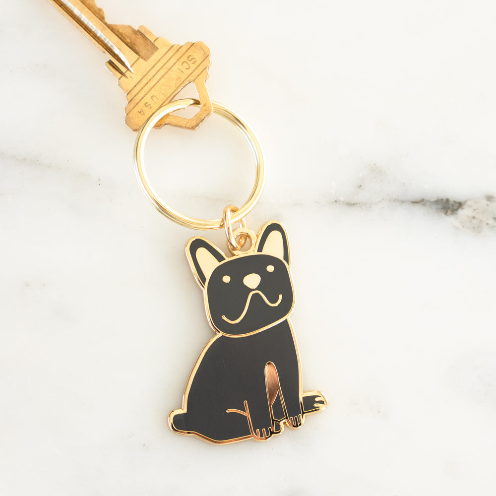 
            
                Load image into Gallery viewer, French Bulldog Keychain
            
        
