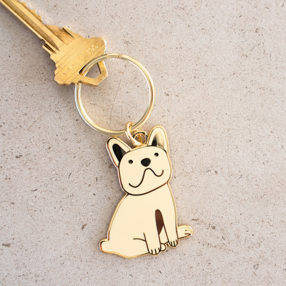 
            
                Load image into Gallery viewer, French Bulldog Keychain
            
        