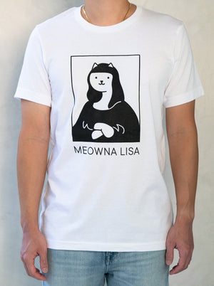 
            
                Load image into Gallery viewer, Meowna Lisa Shirt
            
        