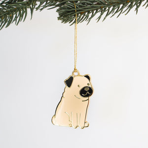 
            
                Load image into Gallery viewer, Pug Ornament
            
        