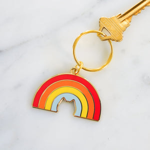 
            
                Load image into Gallery viewer, Cat Rainbow Keychain
            
        