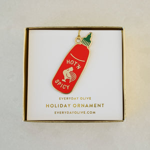 Sriracha Ornament