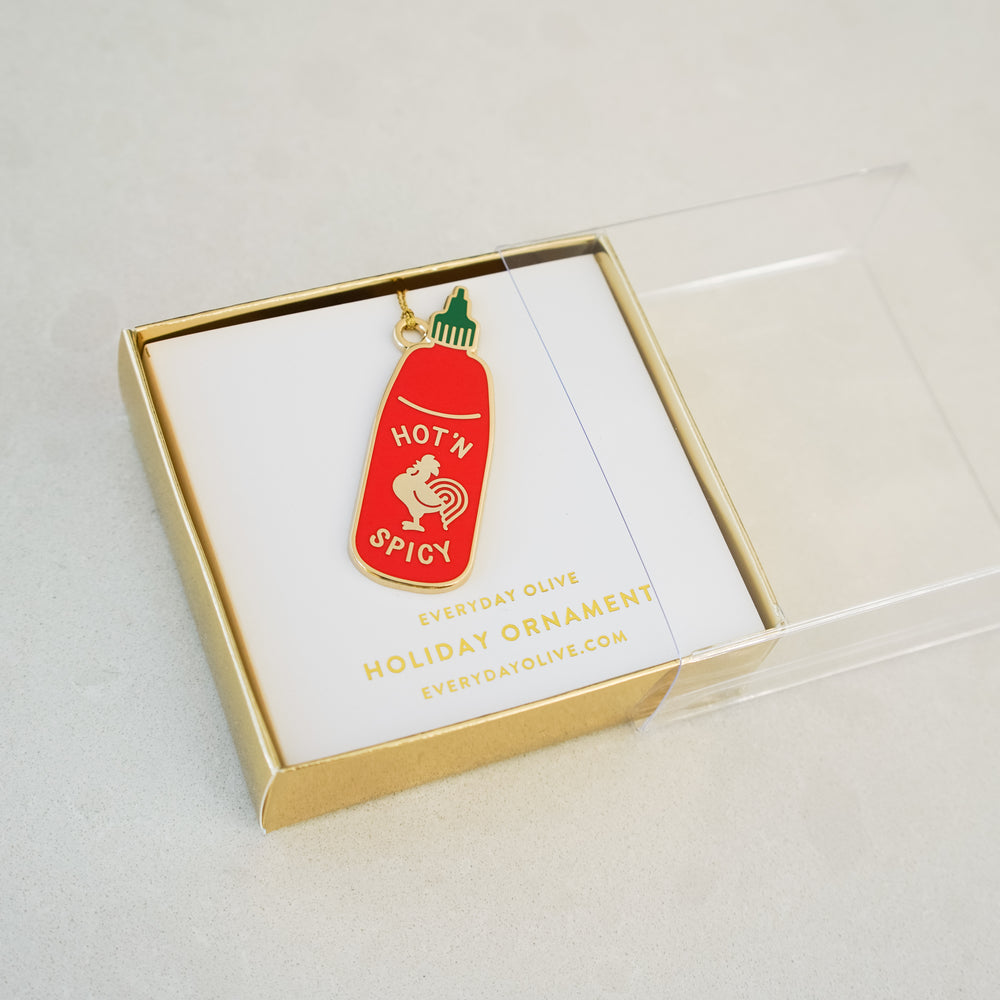 Sriracha Ornament