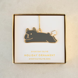 
            
                Load image into Gallery viewer, Farting Frenchie Ornament
            
        