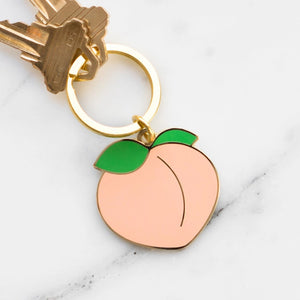 
            
                Load image into Gallery viewer, Peach Keychain
            
        