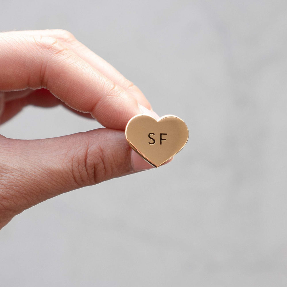 SF Heart Pin