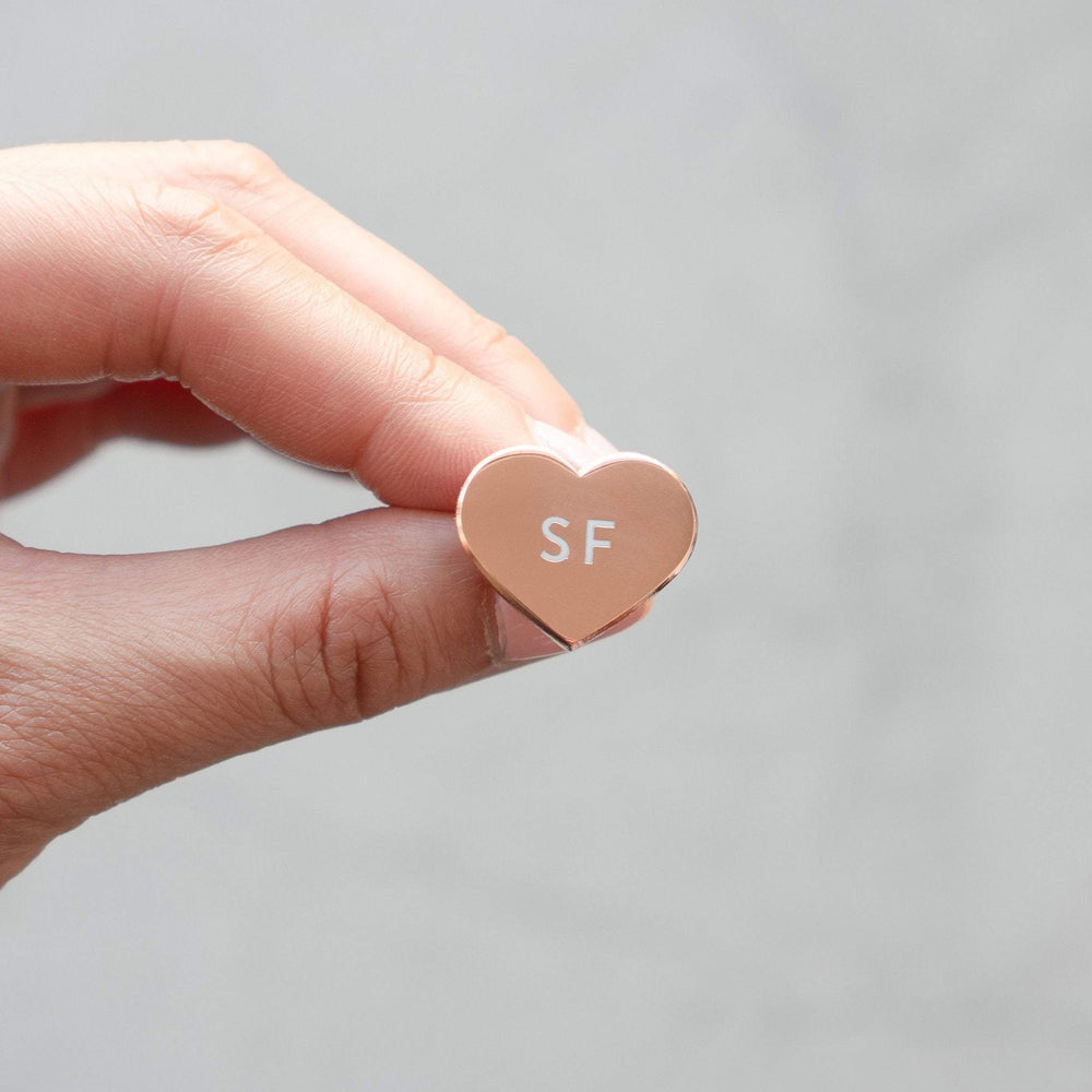 SF Heart Pin