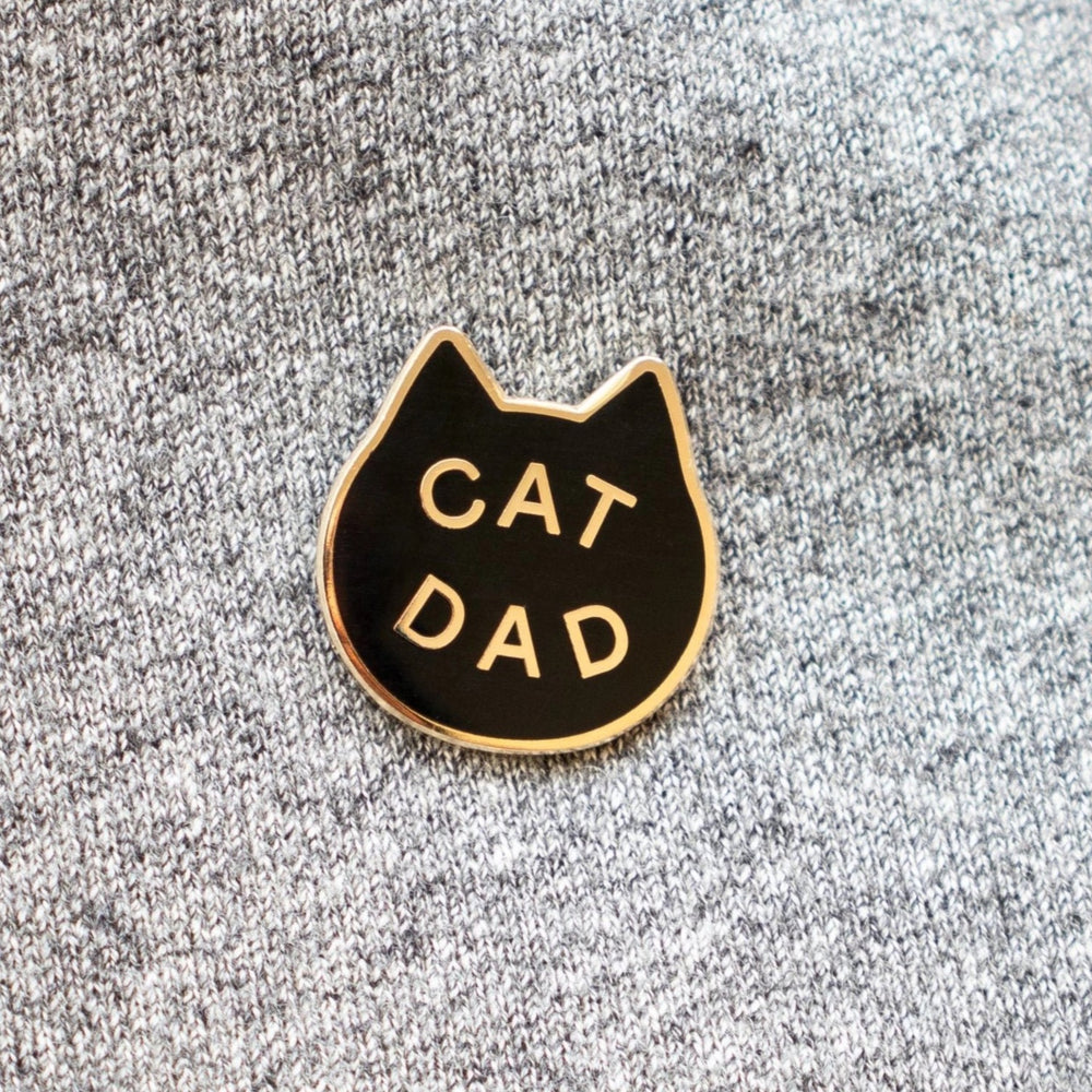 Cat Dad Pin